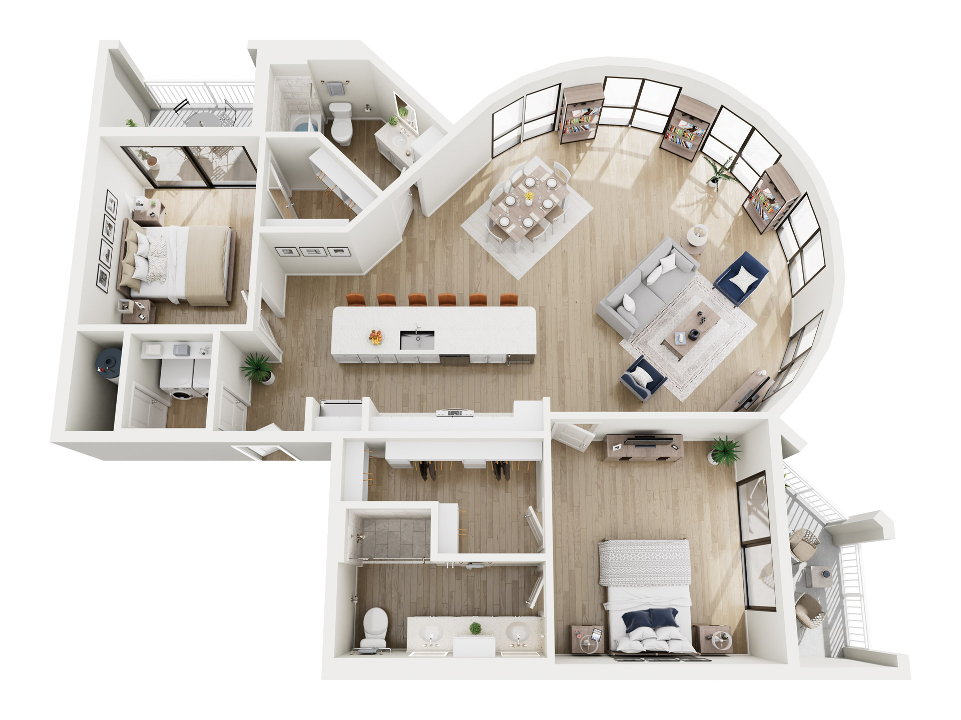 The Bimini floor plan